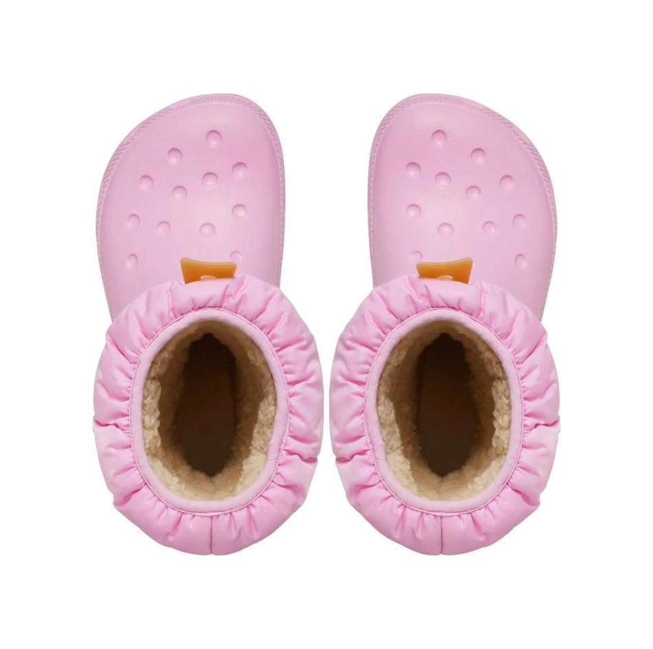 Crocs 207684-clcs Neo Puff Boot 6xq-pınk Tw Çocuk Bot Pembe