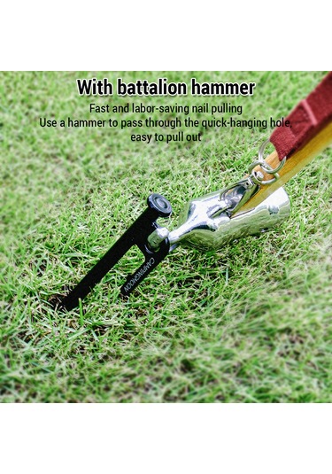 Neevoyu Campıngmoon T Serisi 25cm Karbon Çelik Kamp Çadır Pini - Dayanıklı, Pas Koruyucu, Sert Zemin Uyumlu, Kolay Takılabilir Çok Renkli