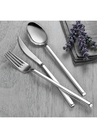 Aryıldız Vento Prestige 84 Parça Çatal Bıçak Takımı Gümüş