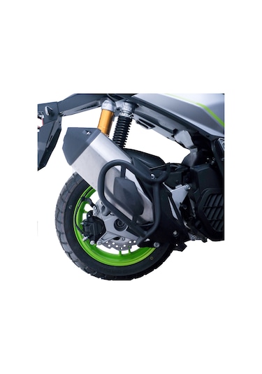 GP Kompozit RKS Reale 125 2022-2025 Uyumlu Egzoz Koruma Demiri Siyah