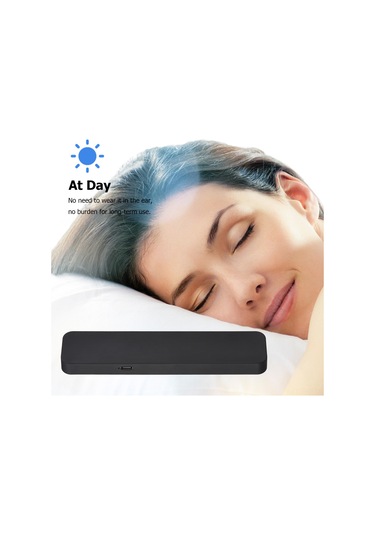 Hangfox Siyah Bt 5.0 Kemişiletim Yastık Hoparlörü - 30 Dakika Otomatik Kapatma İle Uyku Yardımcı, Taşınabilir 5w Ses Cihazı