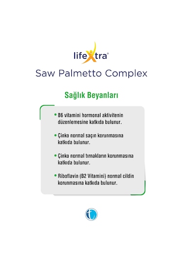 Lifextra Saw Palmetto Complex 30 Yumuşak Kapsül