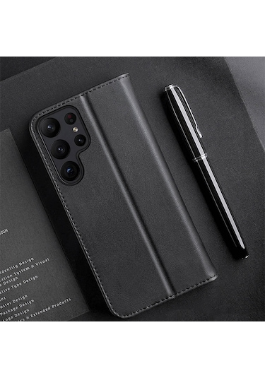 Dux Ducis Sm Galaxy S23 Kılıf Mıknatıslı Cüzdanlı Deri Kılıf Hiv