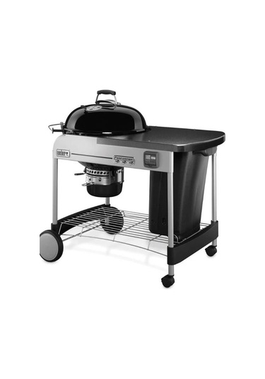 Weber Performer Premium Gbs 57 Cm Kömürlü Barbekü Charbin Depo Katlanır Masalı-167 Siyah