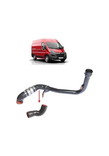Peugeot Boxer 2.2 Hdı Turbo Intercooler Hortumu Orta 1606660380