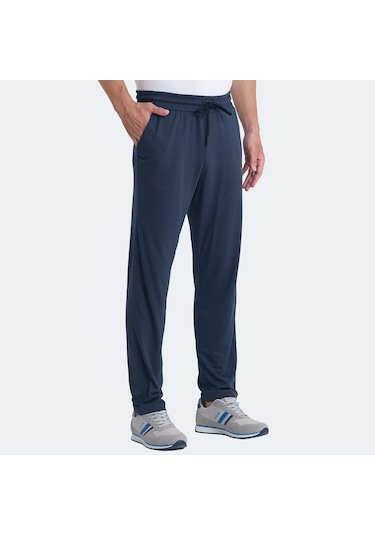 Slazenger KINSPORT IN Erkek Cepli Koyu Gri Eşofman Altı