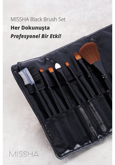 Missha Profesyonel Makyaj Fırçası Seti + Özel Kılıf