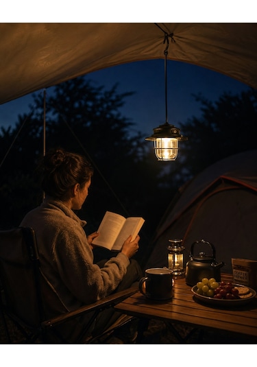 Yek Outdoor Geniş Açılı Kamp Lambası Çok Renkli