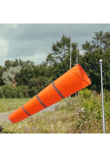 Suntek Windsock Ripstop Oxford Kumaş Rüzgar Yönü Turuncu