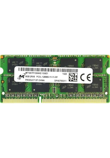 Yaozixa Dizüstü Bilgisayar Belleği 8gb Ddr3l 1600mhz 1.35v So-dımm Pc3l-12800s 204 Pin Yeni Ddr3 Uyumlu