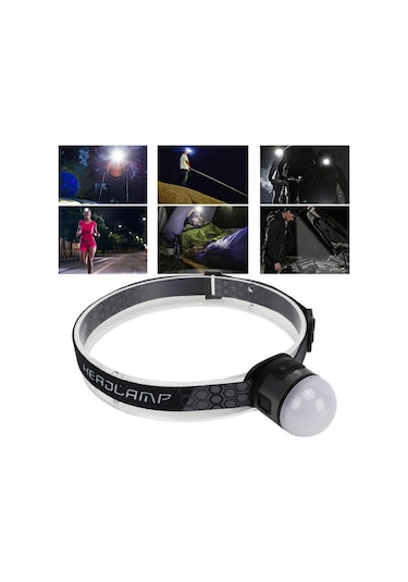 Watton Şarjlı Kafa Ve Kamp Lambası 7mod Çok Renkli