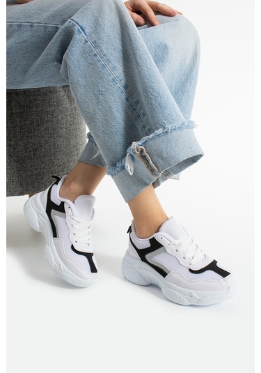 Yüksek Taban Günlük Yürüyüş Spor Ayakkabı Vela Series X210 Siyah