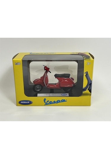 2016 Vespa Px Kırmızı 1:18