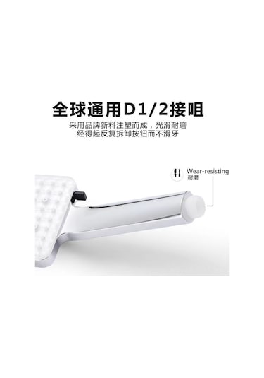 Ximistore9 El Tipi 6 Fonksiyonlu Şekilli Artırılmış Duş Şprayı Seti: Şpray + Flex Kablosu + Tutucu Beyaz