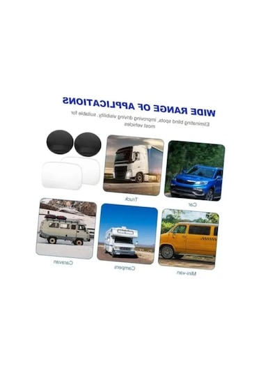 360 Ayarlanabilir Araç Kör Nokta Aynası 2'li Set