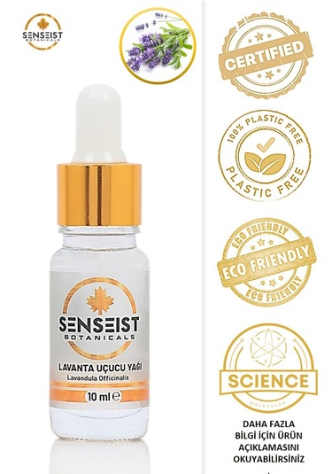 Senseist Botanicals Lavanta Uçucu Yağı 10ml %100 Saf -sertifikalı