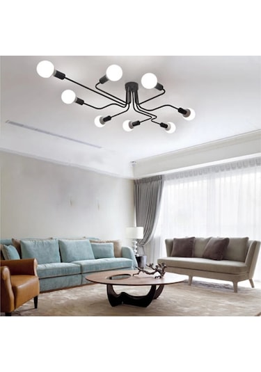 Modern 8 Kol Örümcek Avize