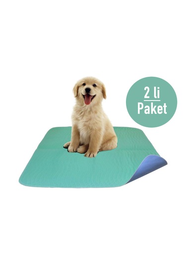 Abso Yıkanabilir Emici Tuvalet Eğitim Köpek Pedi 75 x 85 CM 2'li