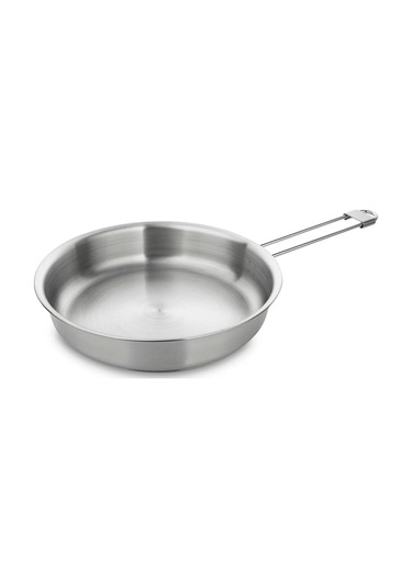 The All-ın-one Fry Pan Set - Çelik Kızartma Tava Seti 9 Parça .94l 32oz Gri