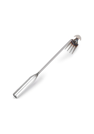 Yifomall "4 Dişli Yabani Ot Sökücü - Bahçe Ve Tarım İçin Dayanıklı Çelik Yabancı Ot Temizleme Aleti"