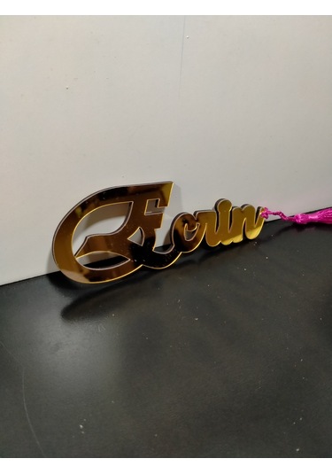 Kitap Ayracı Kişiye Özel İsim Temalı