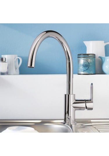 Grohe Bauedge 31367001 Döner Borulu Eviye Bataryası