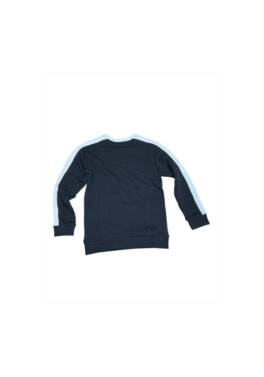 Bnt-b21606 Benetton Sweatshirt Erkek Çocuk Siyah Sweatshirt Siyah Siyah