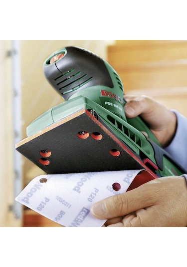 Bosch Titreşimli Zımpara Kağıdı 10'Lu Set. 93X185Mm 180 Kum 2609256A84