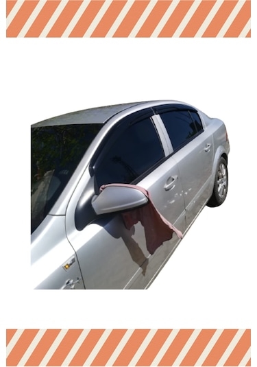 Opel Astra H Sedan 2008-2017 Modellerine Özel 4'lü Mügen Tip Cam Rüzgarlığı