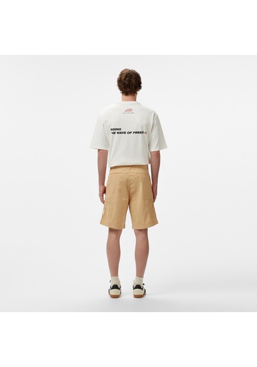 Unıted4 Yota Erkek Kahverengi Bermuda Şort Yota Kahverengi