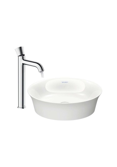 Duravit White Tulip Çanak Lavabo 43 Cm Lavabo Bataryası Xlarge