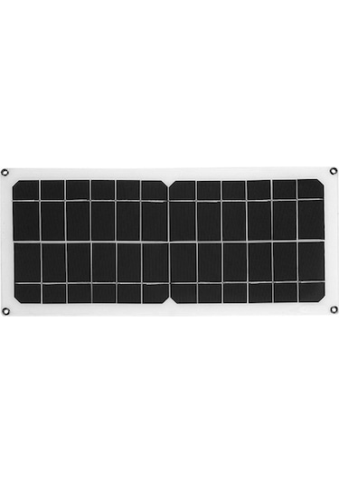 Yaozixa 120w Monokristal Güneş Paneli, Usb Ve Dc Çıkışlı, 21% Verimlilik, Ip65 Su Geçirmez, Kontrolörlü Dış Mekan Şarj Ünitesi