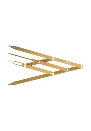 Mufunye Kaş Cetveli, Altın Oran, Simetrik Sol Ve Sağ, Altın İşaretçili ...