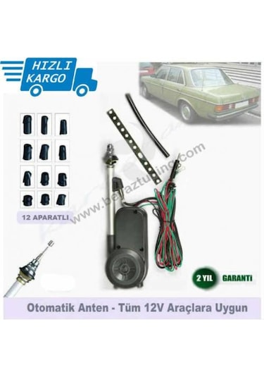 Beyaztuning34 Full Otomatik Radyo Anteni 12 Aparatlı