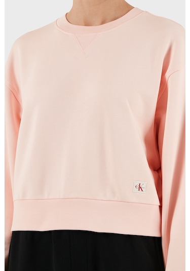 Calvin Klein Bayan Sweat Lv047c911g Vı7 Açık Pembe Açık Pembe