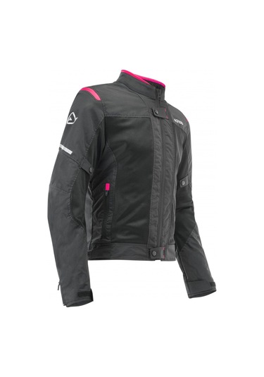Acerbis Ramsey 2.0 Yazlık Kadın Montu Siyah - Pembe