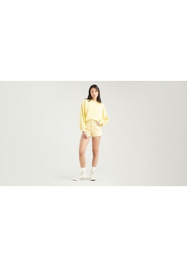 501 Original Kadın Şort-5382 Sarı