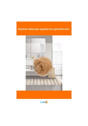 4'lü Beyaz Kanca Askı Aparatı Seti Dayanıklı Abs Plastik Çok Renkli