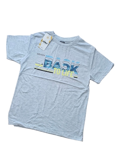 Almi Erkek Çocuk T-shirt Gri