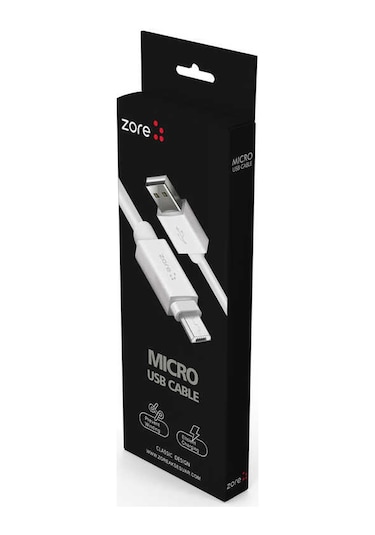 Mobilteam Beyaz Z-40 Micro Kablo