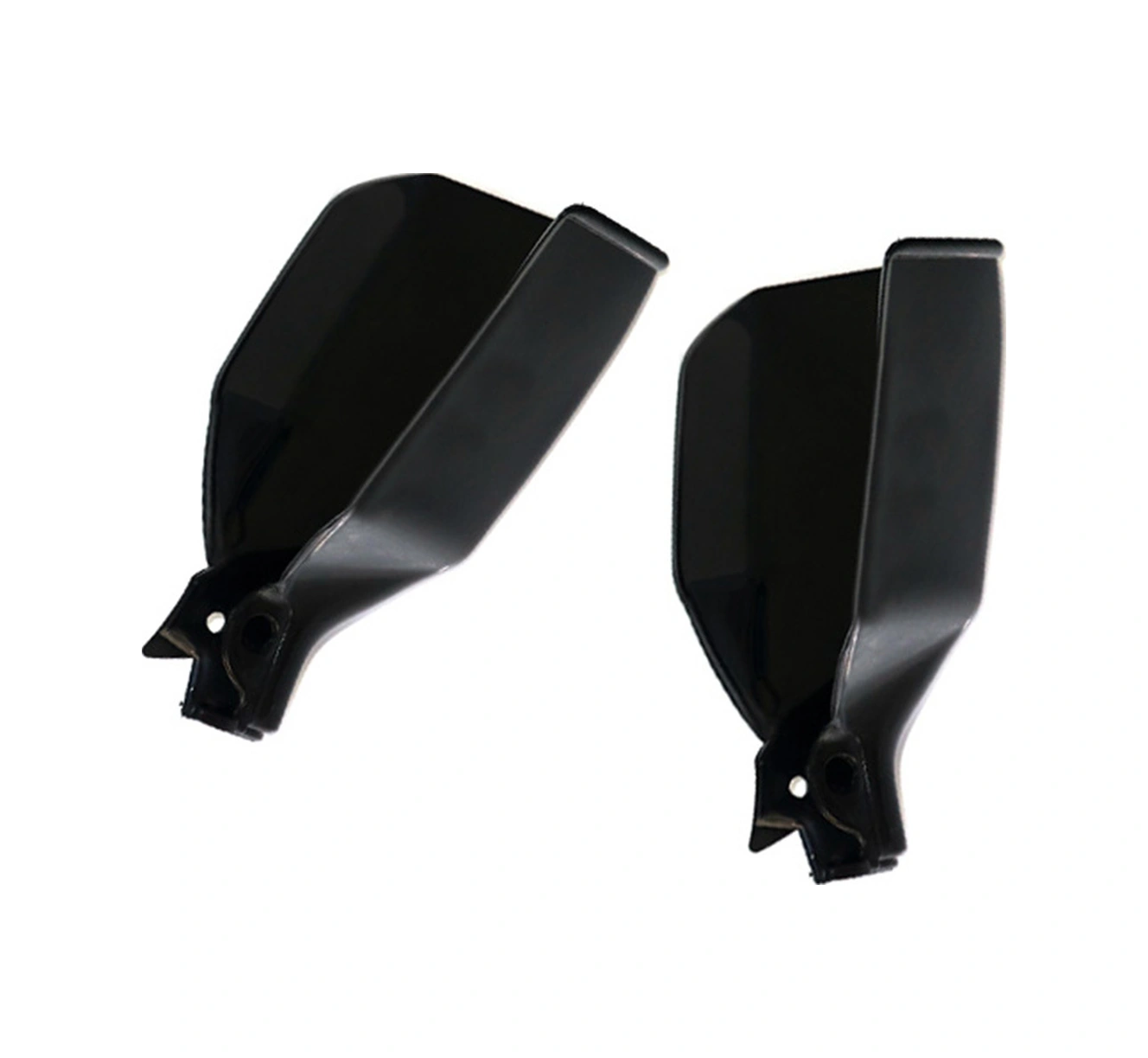 Yunboo Motosiklet, Atv Ve Dirt Bike İçin 22/28mm Direksiyon Koruyucusu - Rüzgar Ve Yaralanmalardan Koruma - Siyah Abs Malzeme