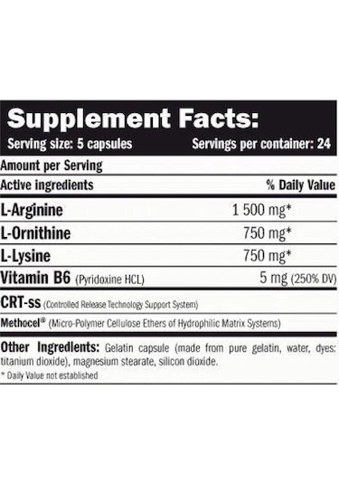 Amix Gh Growth Stimulant 120 Kapsül