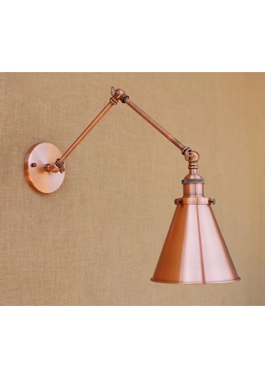Dylight Retro Metal Bakır Akrobatik Mafsallı Rustik Duvar Bakır