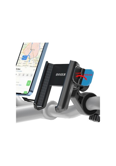 Geeksen Bisiklet, Elektrikli Bisiklet Ve Scooter İçin Abs-nilon Telefon Tutucu 60-90mm Ekran Boyutu