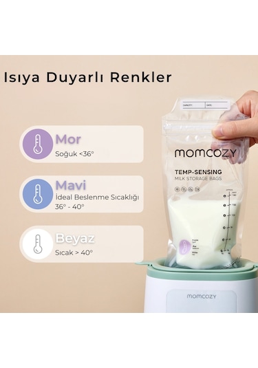 Momcozy Süt Saklama Poşeti ( 50 Adet )