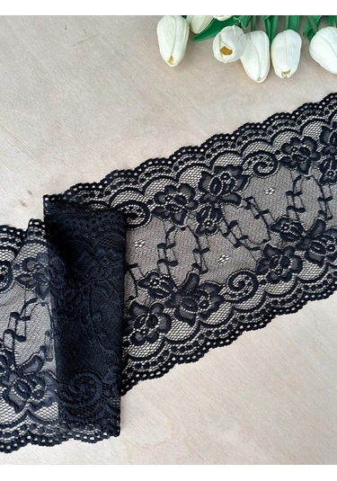 Bel' Evaa Furnıtura 18 Cm Genişlik, 1 Metre Uzatılabilir Dantel Etiketsiz Dantel 360750972