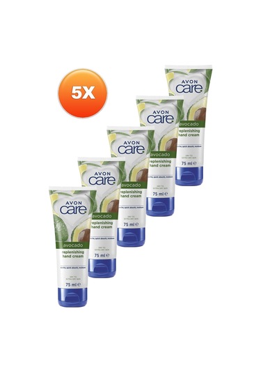 Avon Care Kuru Ciltler İçin Avokado Özlü El Krem 5 x 75 ML