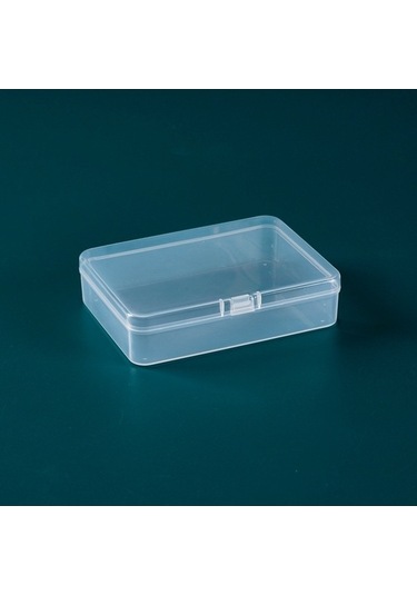 Tongxida 10 Adet Dikdörtgen Pp Plastik Kutu Şeffaf Ambalaj Kutusu Kapaklı Alet Saklama Kutusu Diğer