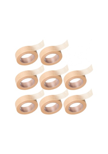 Mufunye Teneke Tonlu Nefes Alıcı Mikroporlu Tıbbi Bant - 1.25cm X 4.5m, 8 Adet Paket - Yara Bakımı, Sıkıştırma Ve Hassas Ciltler İçin