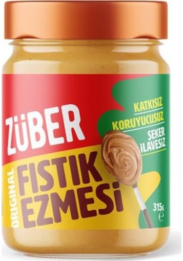 Züber Original Fıstık Ezmesi 3 x 315 G